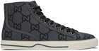 Gucci Gray Tennis 1977 Sneakers