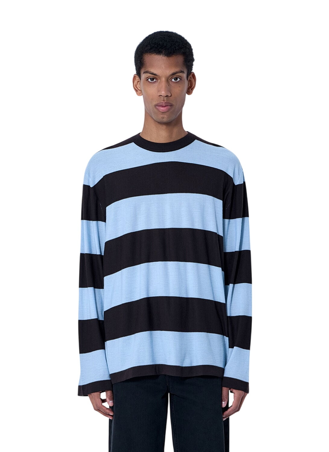 Bottega Veneta Black Pocket Long Sleeve T-Shirt Bottega Veneta