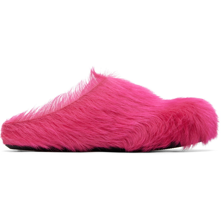 Photo: Marni Pink Fussbett Sabot Slip-on Loafers
