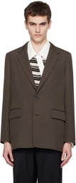 AURALEE Brown Max Blazer