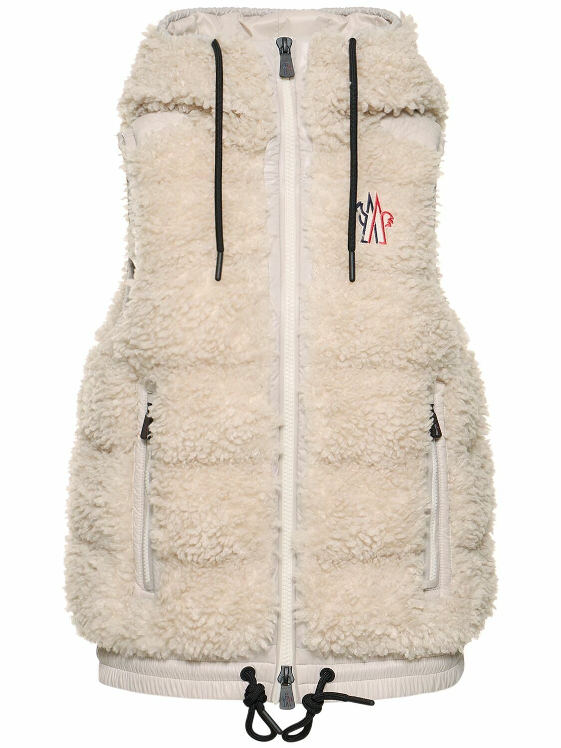 Photo: MONCLER GRENOBLE - Tech Teddy Down Vest With Hood