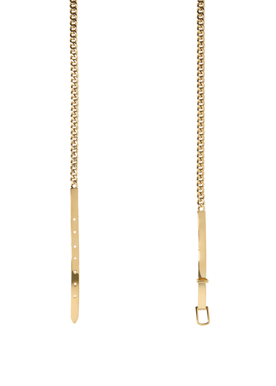 Toteme Gold-plated Chain Belt