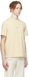 Axel Arigato Yellow Cotton T-Shirt