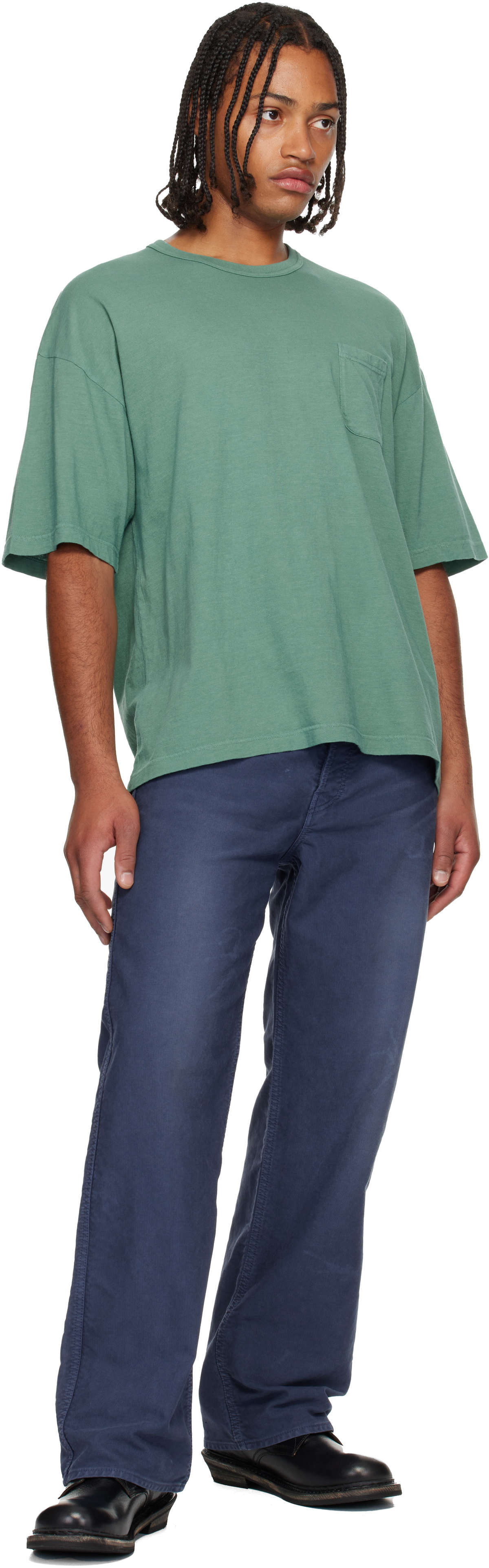 visvim Green Jumbo T-shirt