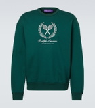 Ralph Lauren Purple Label Logo cotton and cashmere sweatshirt