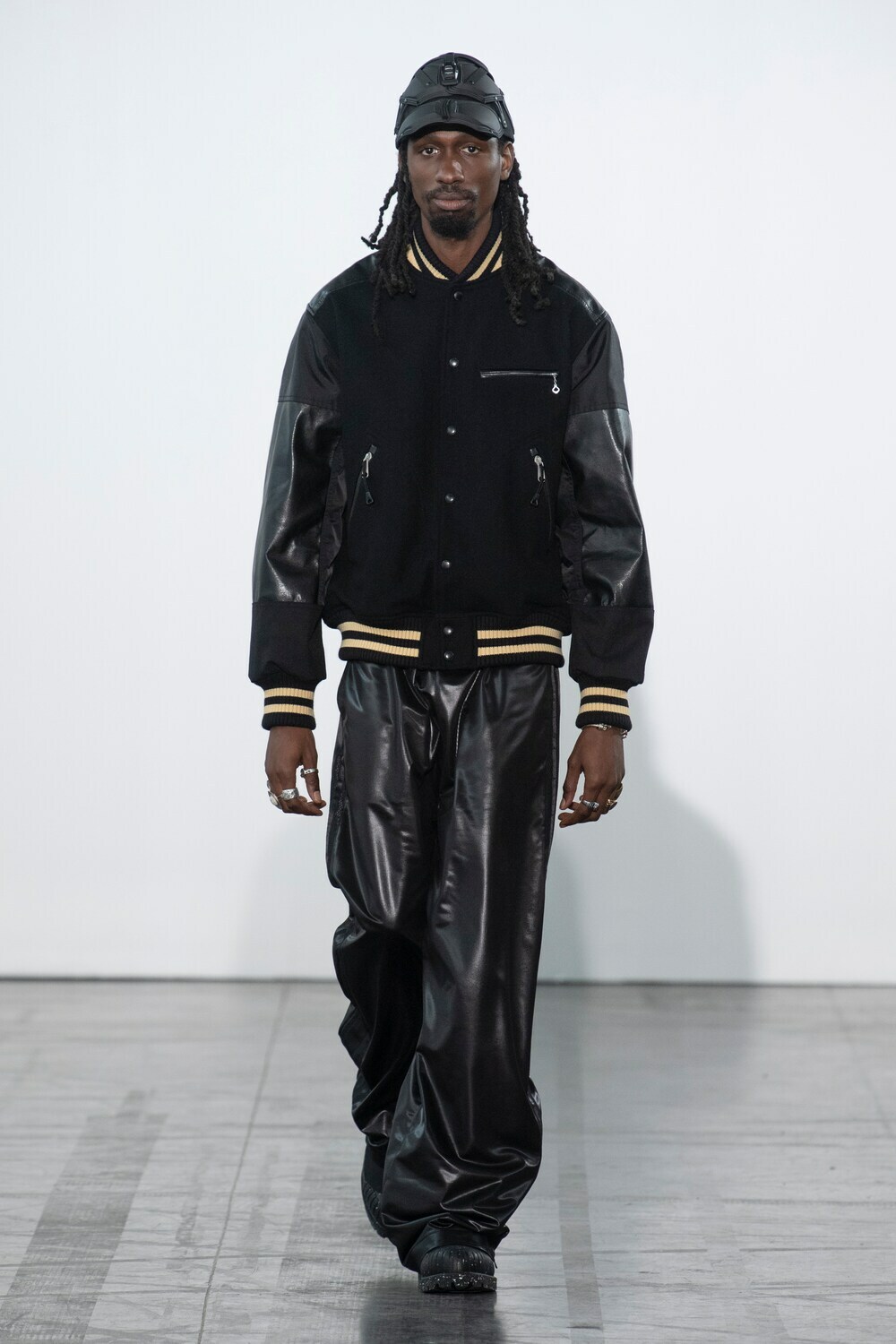 Junya Watanabe Wool-blend varsity jacket Junya Watanabe Junya Watanabe Wool-blend varsity jacket Junya Watanabe