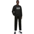 ADER error Black Masking Sweatshirt