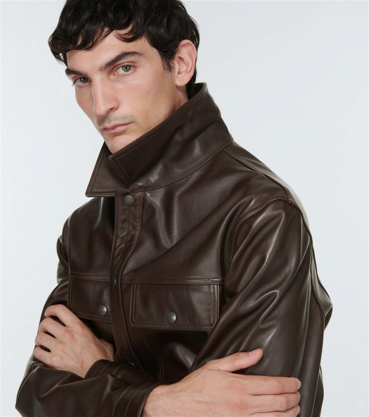 Lemaire - Leather shirt Lemaire