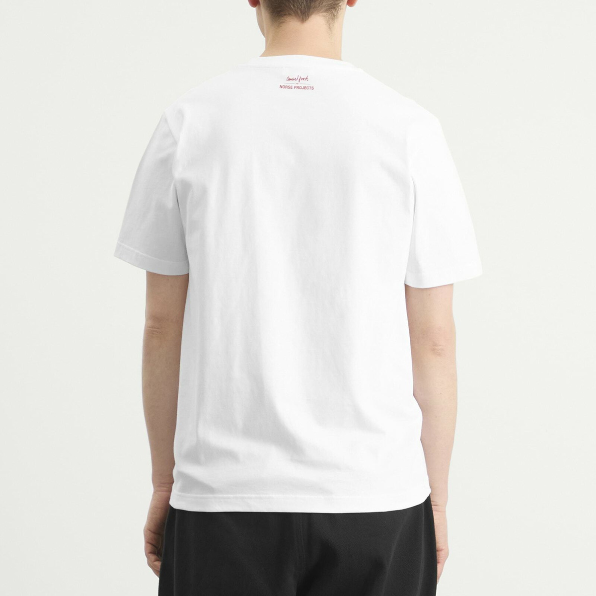 Norse Projects Men's x Daniel Frost Map Master Print T-shirt in White