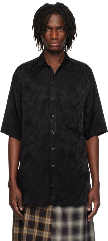 Photo: Song for the Mute Black S/S Oversized Shirt