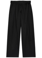 Simone Rocha Belted Wide-leg Trousers Black