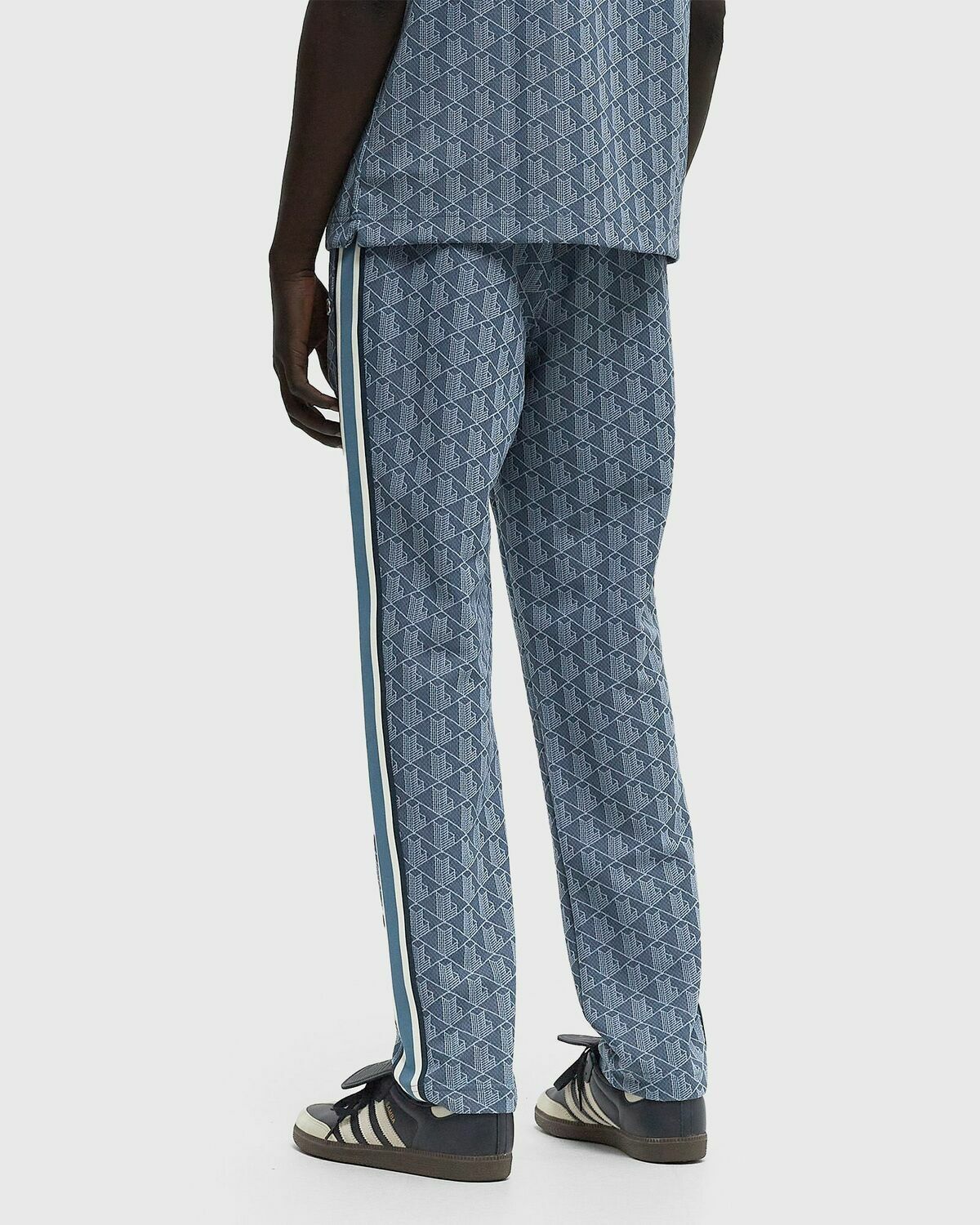 Lacoste PARIS MONOGRAM JACQUARD SWEATPANTS Blue Mens Track Pant