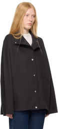 TOTEME Black Summer Parachute Jacket