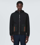 Gucci Web Stripe cotton jersey jacket