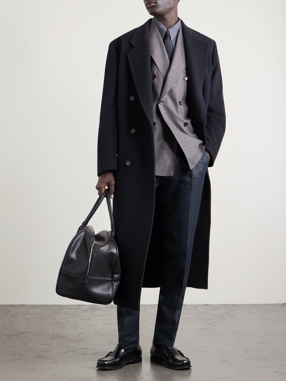 Slowear - Venezia 1951 Tapered Pleated Linen Trousers - Blue