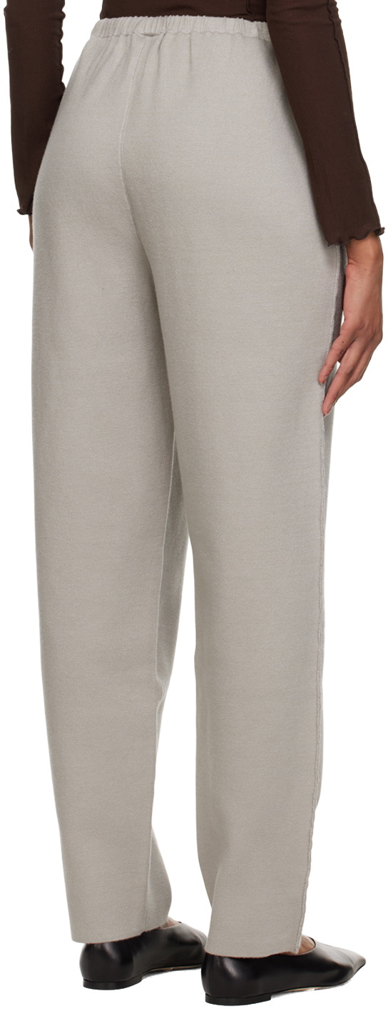 Deiji Studios Taupe 'The Drawcord' Lounge Pants