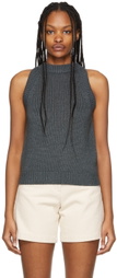 Nothing Written Green Paper Tank Top