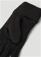 Fleece Touchscreen Gloves in Black