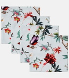 La DoubleJ Fantastic Creatures set of 2 cotton napkins