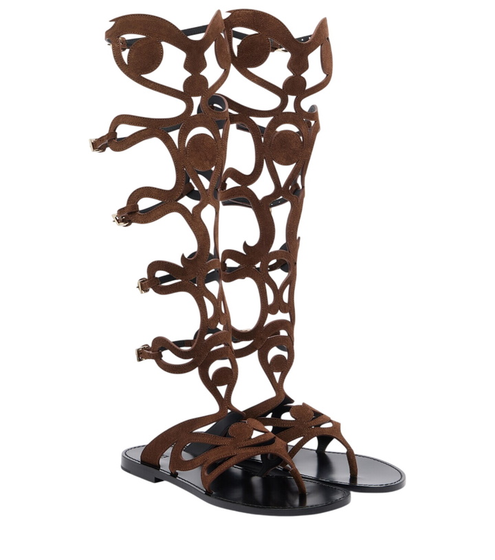 Photo: Pucci Suede gladiator sandals