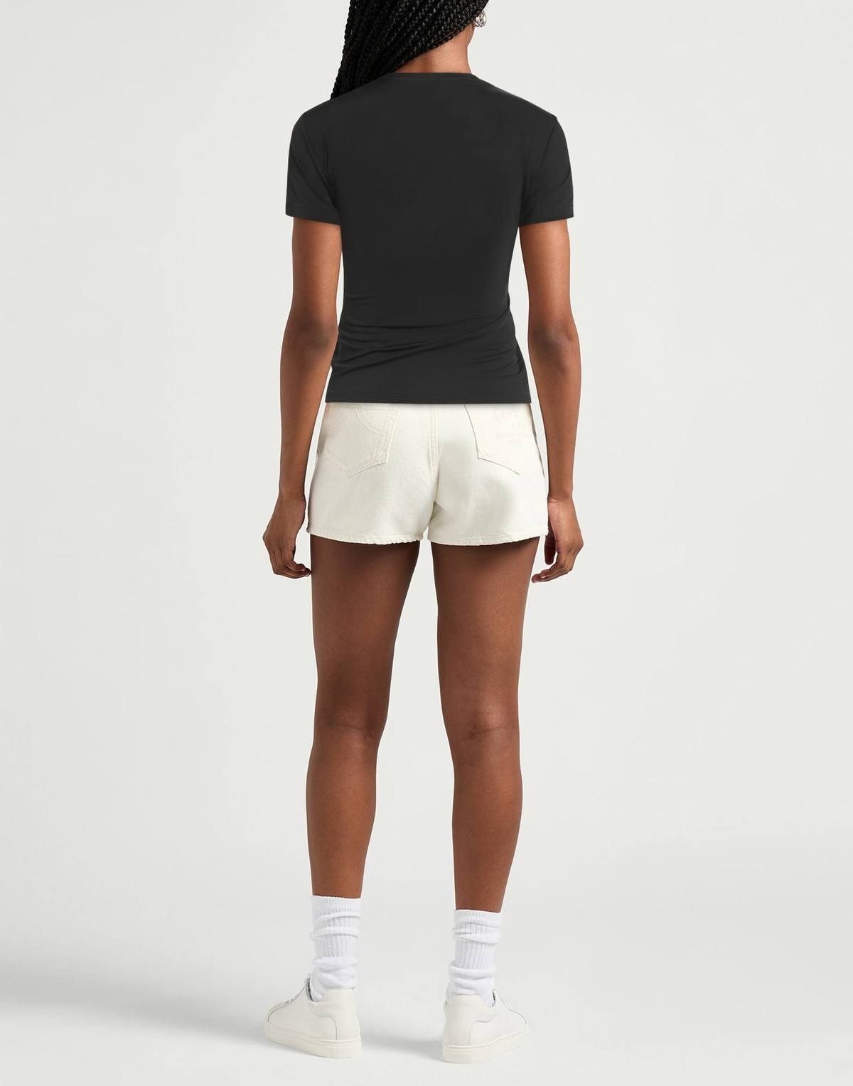 Y/project Womens T-shirt in Black