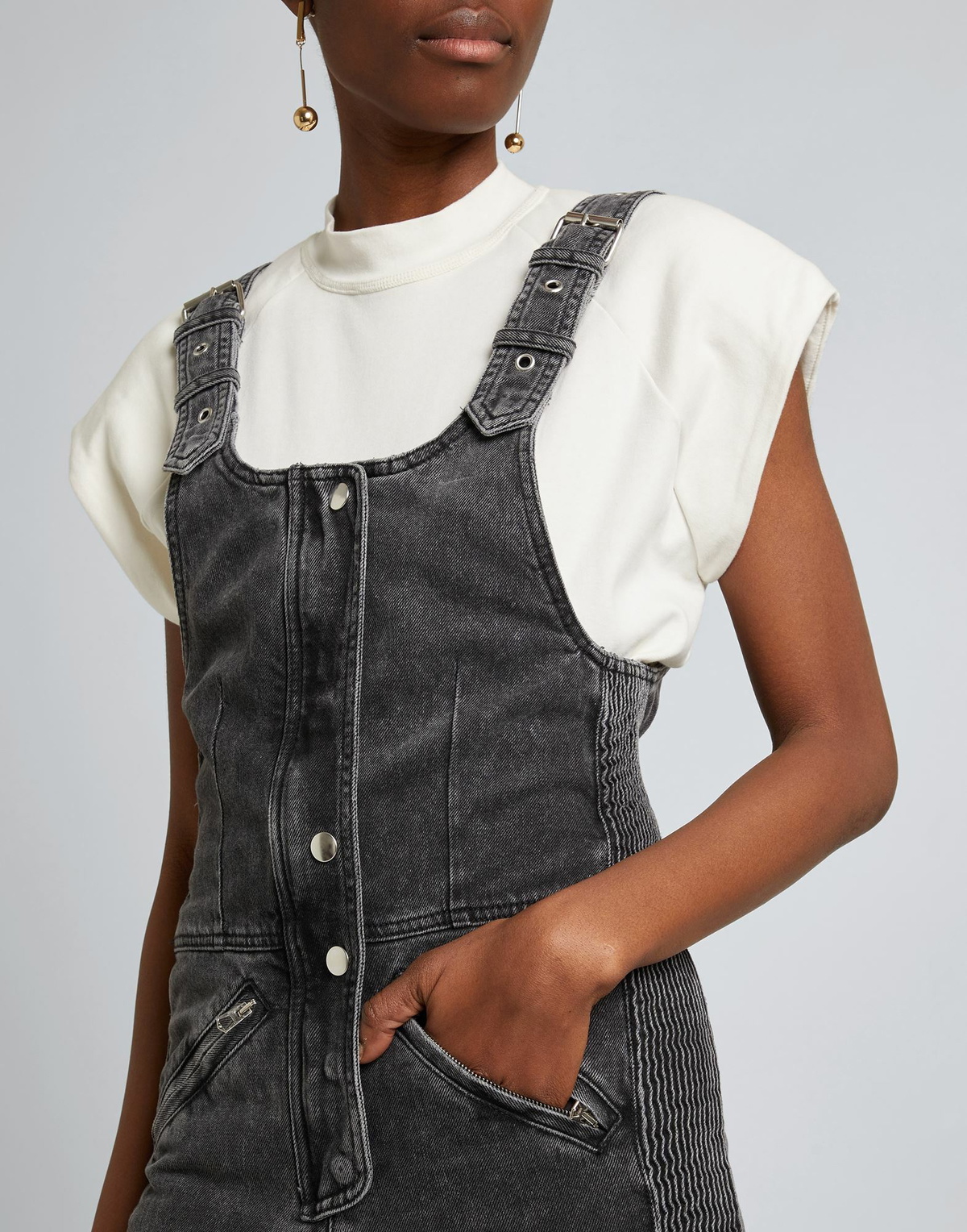 Isabel Marant Womens Overalls in Black