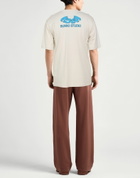 Msgm Mens T-shirt Cream