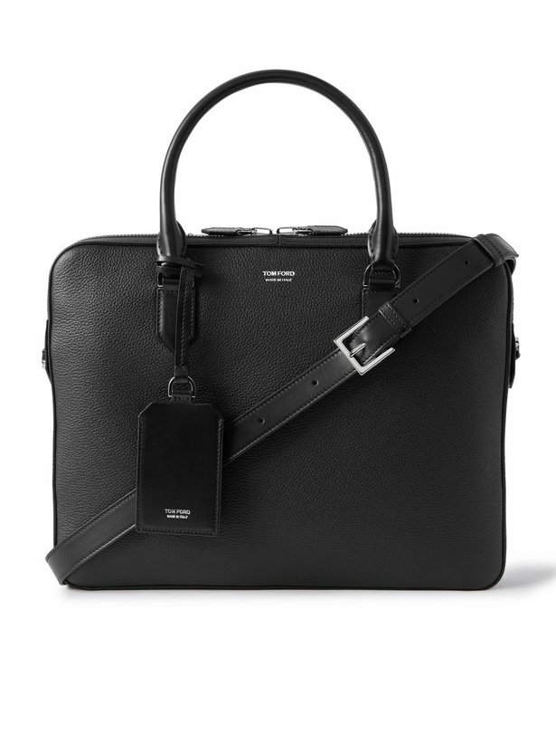 Photo: TOM FORD - Elliot Full-Grain Leather Briefcase