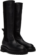 ADYAR SSENSE Exclusive Black Lancer Boots