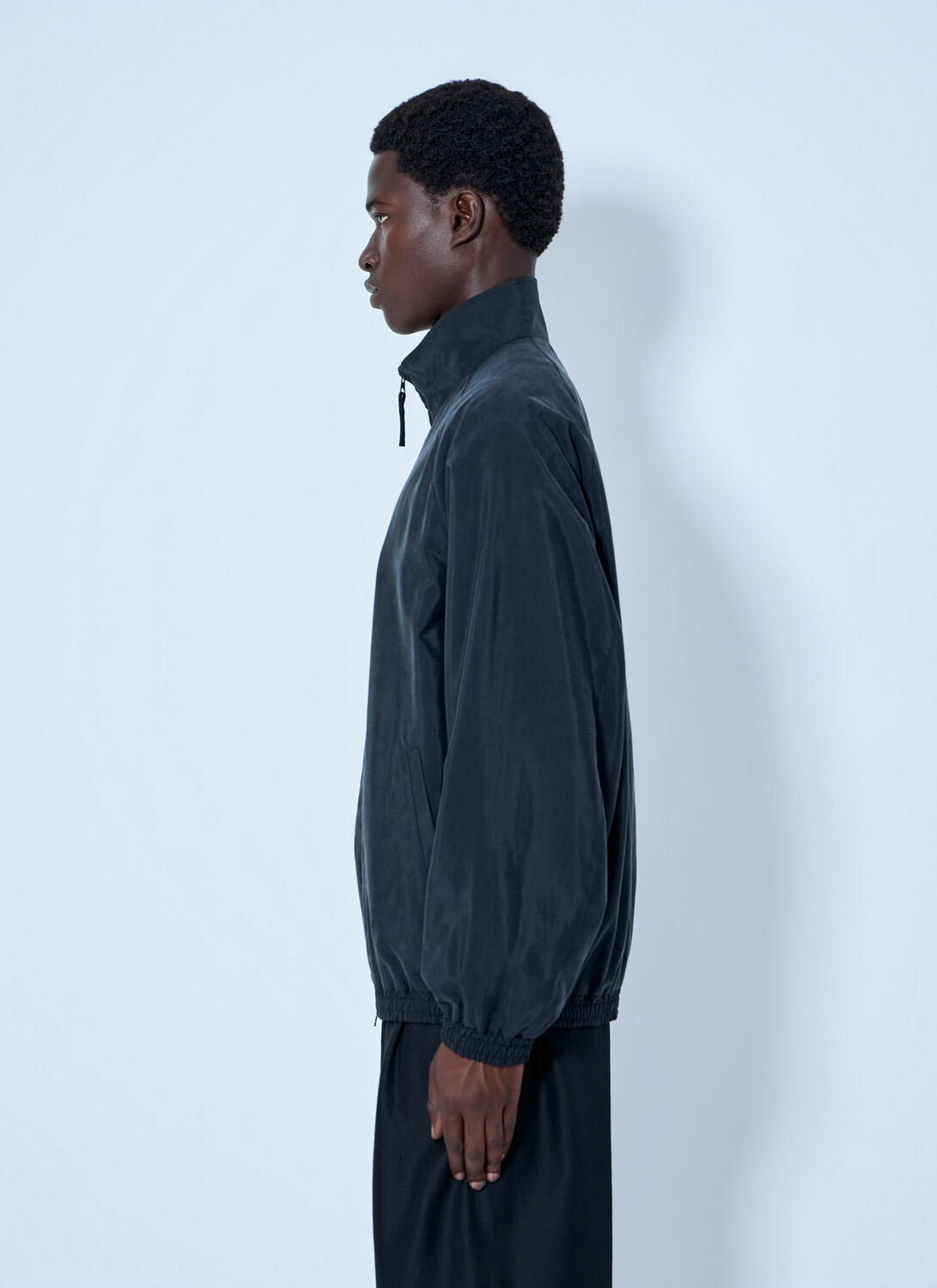 ssstein Silk Nylon Track Jacket