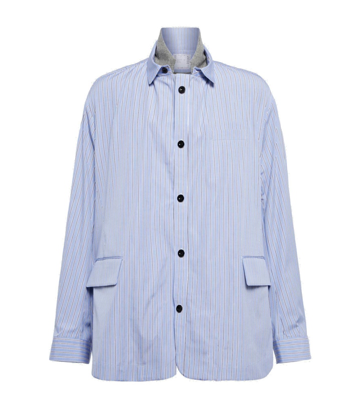 Photo: Sacai - Striped cotton shirt