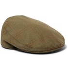 James Purdey & Sons - Wool-Tweed Flat Cap - Green