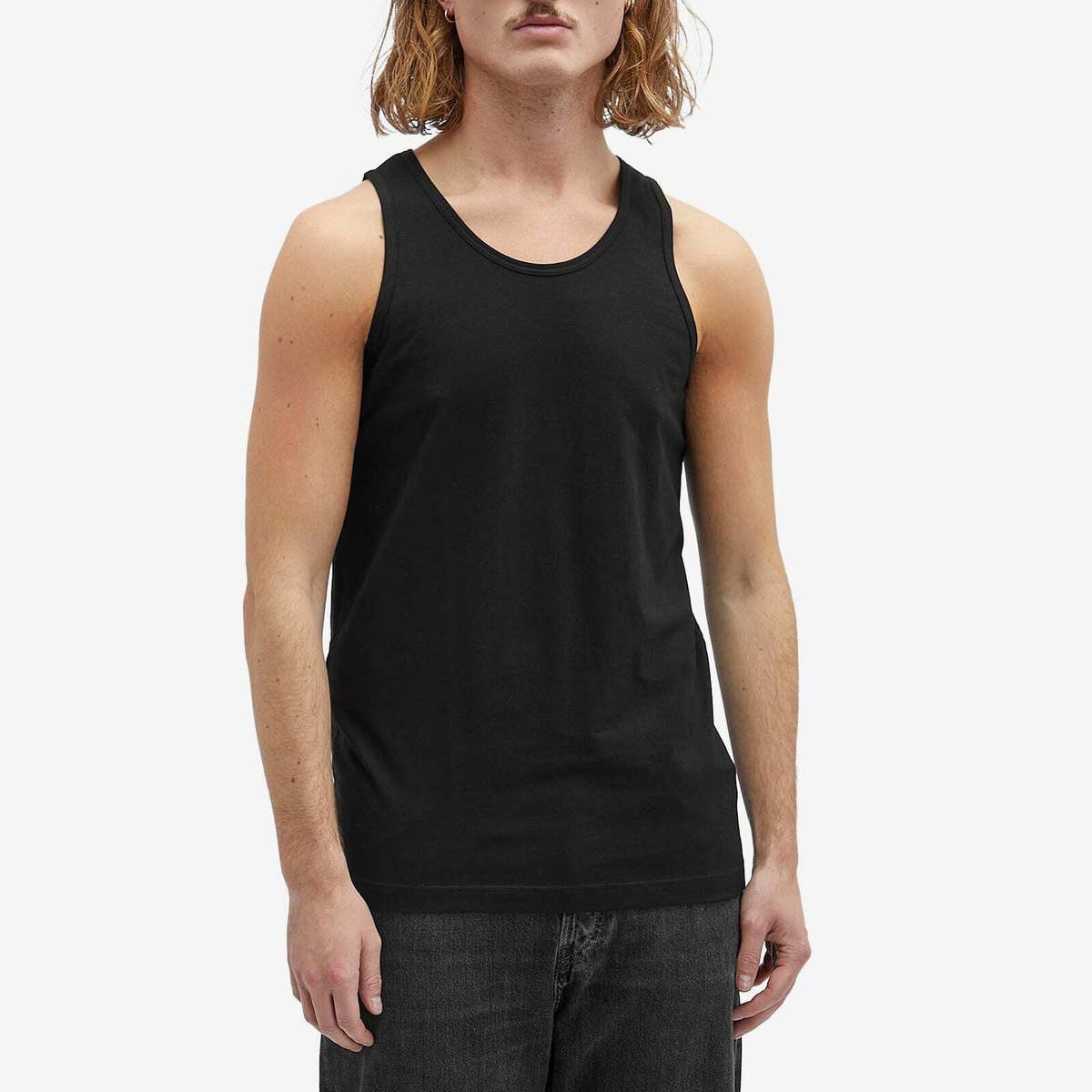 Comme des Garçons SHIRT Men's x Sunspel Vest in Black