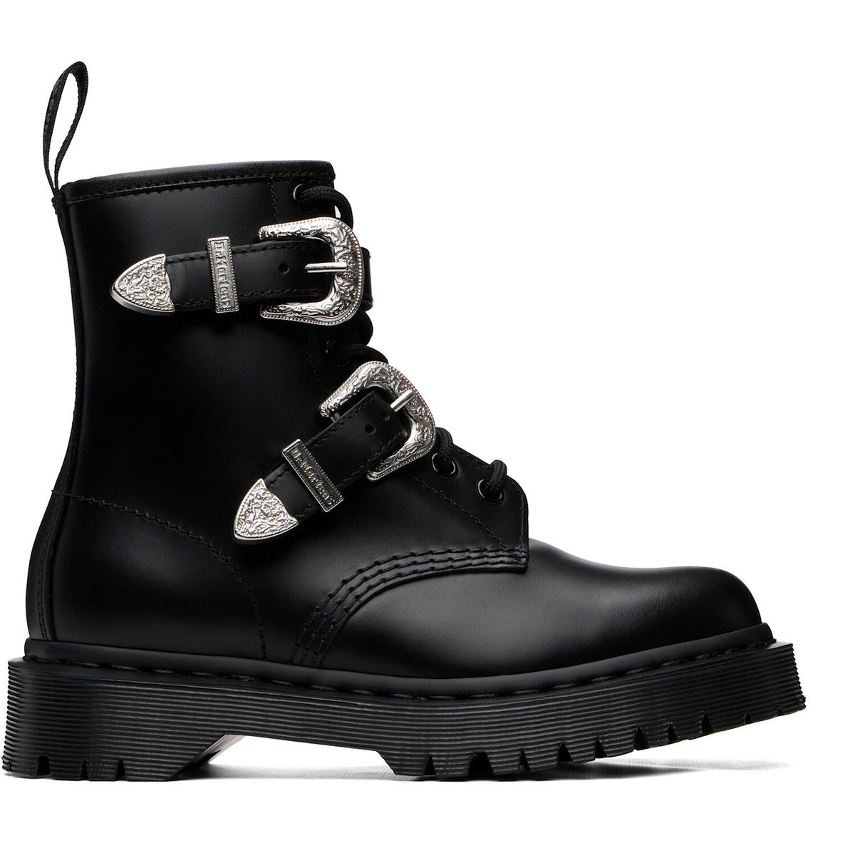 Dr. Martens Black 1460 Western Bex Atlas Boots