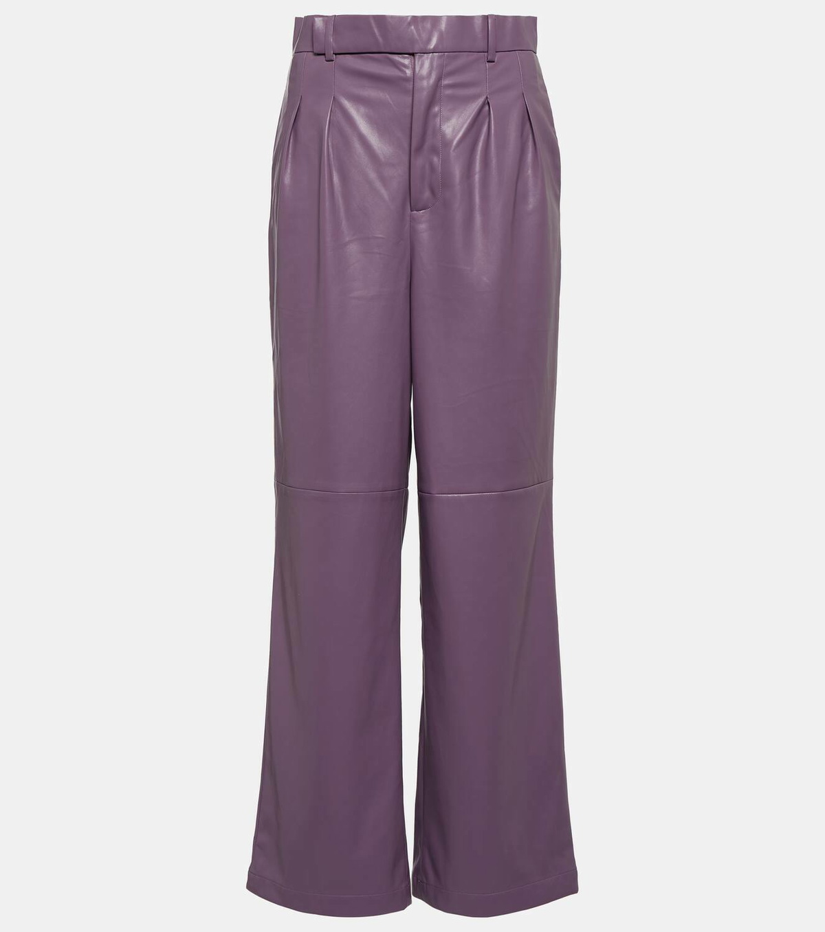 Jacques Wei Faux leather straight pants