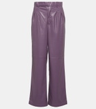 Jacques Wei Faux leather straight pants