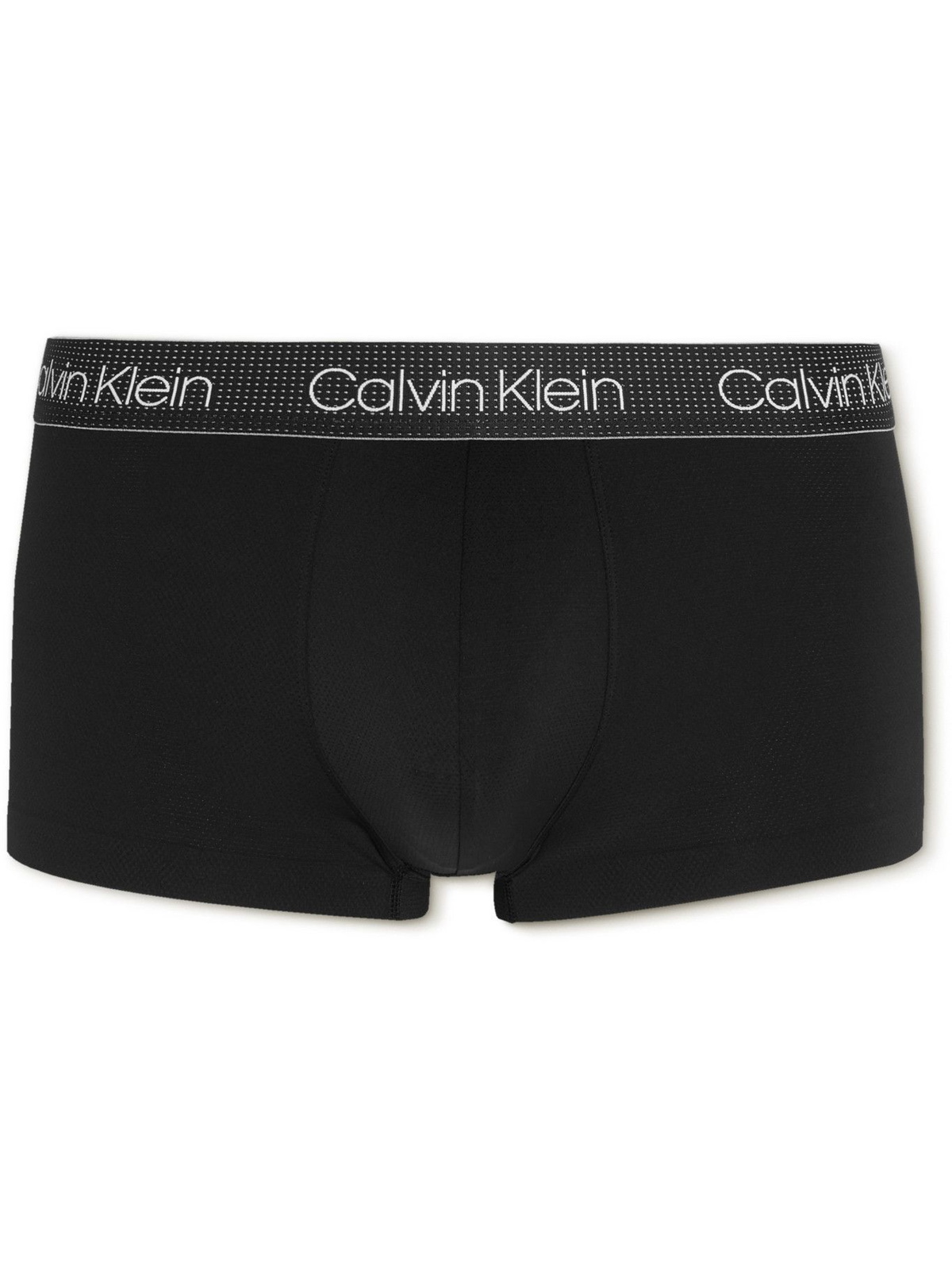 CALVIN KLEIN UNDERWEAR - Air FX Micro-Mesh Boxer Briefs - Black Calvin  Klein Underwear