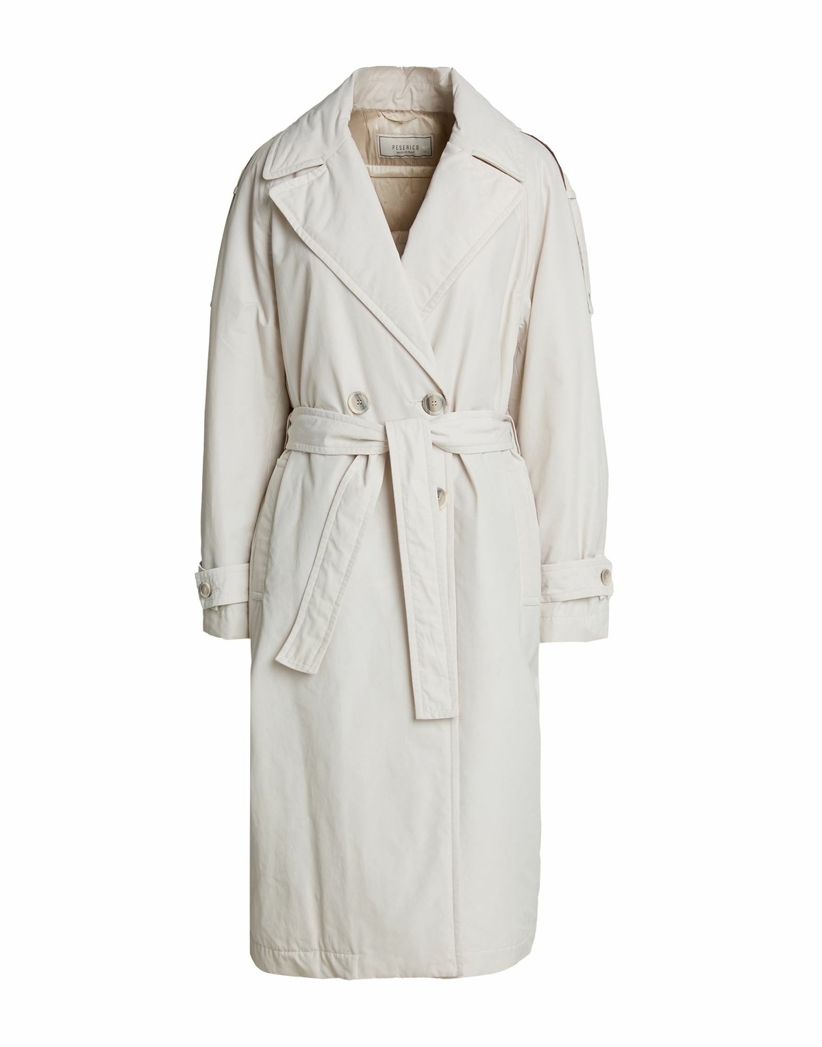 Peserico Womens Coat in Off white