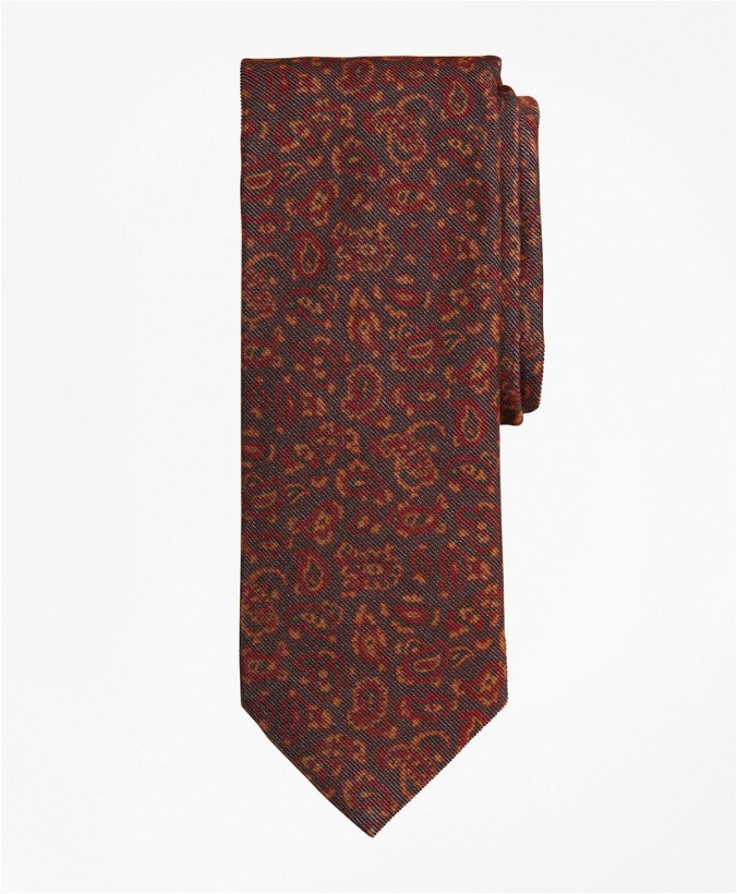 Photo: Brooks Brothers Men's Velvet Pine Print Tie | Olive
