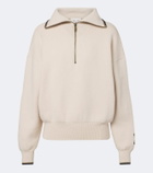 The Upside Kairo cotton-blend half-zip sweater