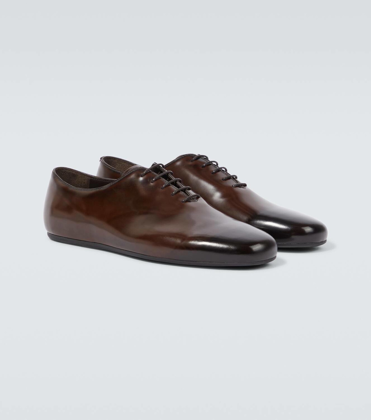 Prada Brushed leather Oxford shoes
