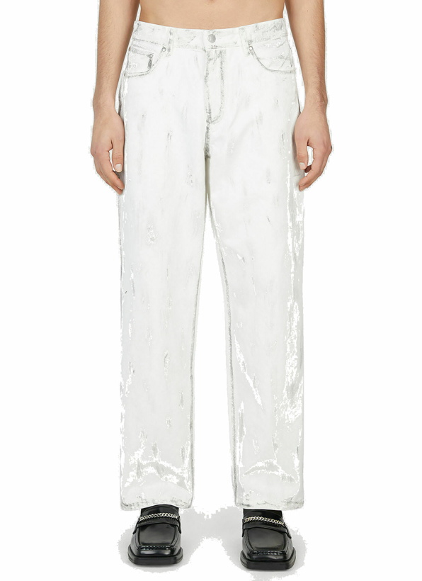 Photo: Pleasures - Painted Pants in White