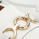 Grenson Women's Nina Chunky Loafer in White Rub Off