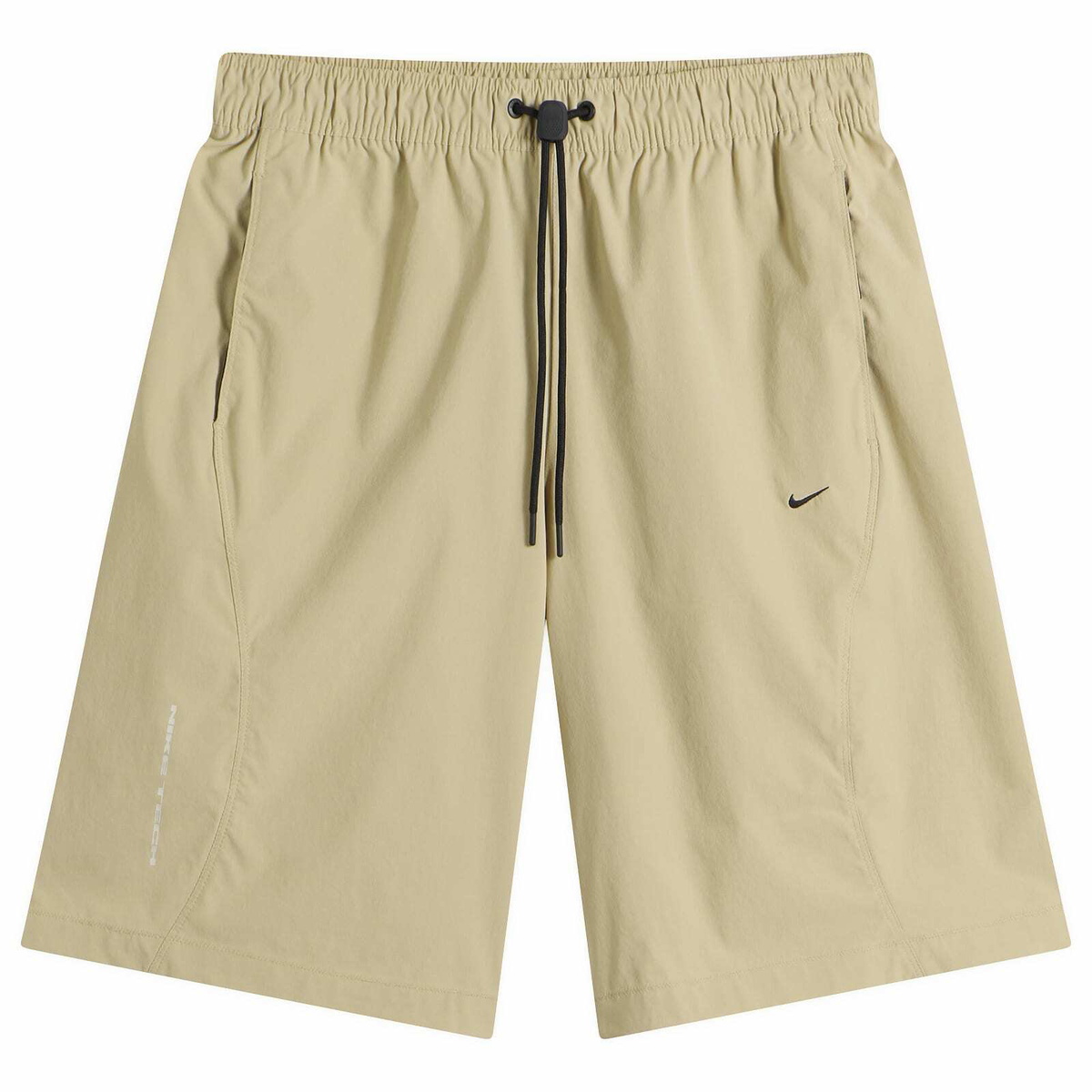 Nike Men's Tech Helios Sun Short in Desert Khaki/Black