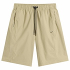 Nike Men's Tech Helios Sun Short in Desert Khaki/Black