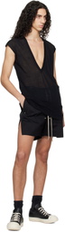 Rick Owens Black Temple Bela Boxer Shorts