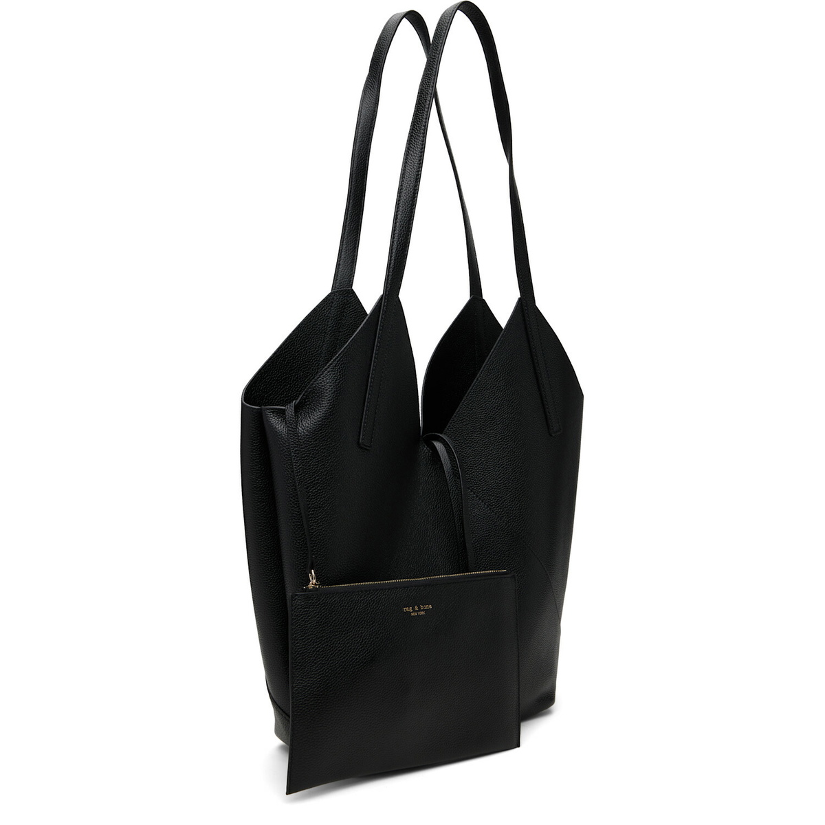 rag & bone Black Alix Leather Tote