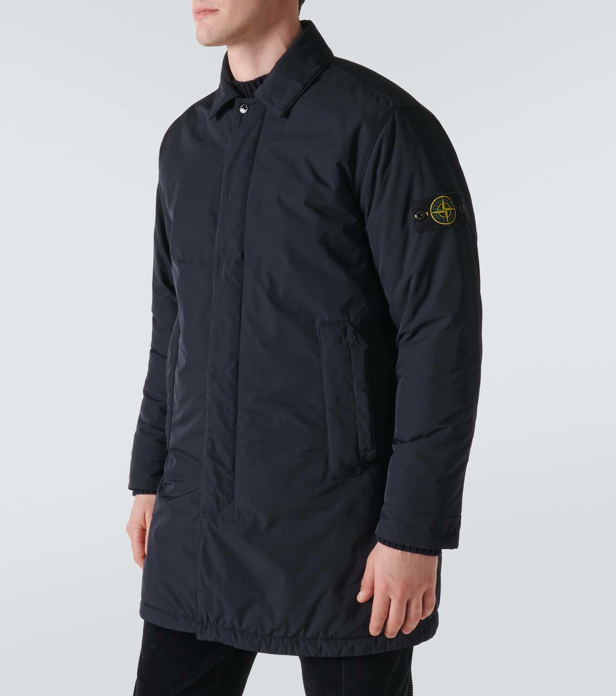 Stone Island Compass twill car coat