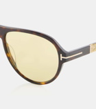 Tom Ford Quincy aviator sunglasses