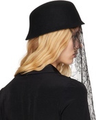 YOHJI YAMAMOTO Black Felt Hat